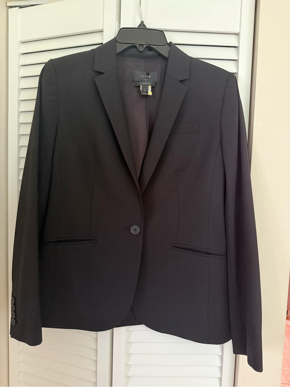 J. Crew Black Women's Classic Tailored Blazer